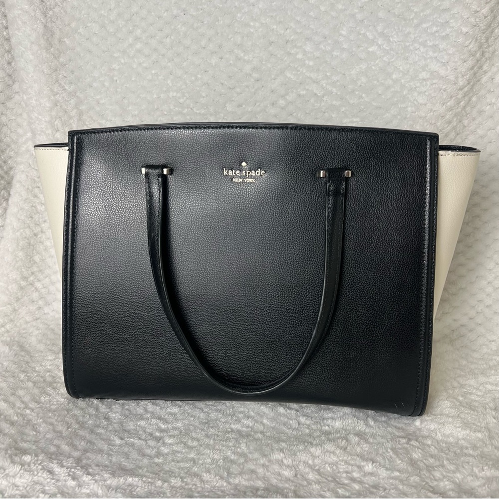 Kate Spade Elegant Black and White Tote